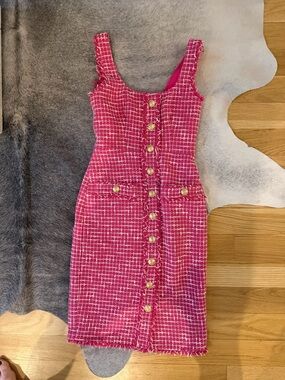 L’AGENCE Aya Sleeveless Midi Dress